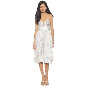 Zimmermann Tarot Floral Tuck Dress